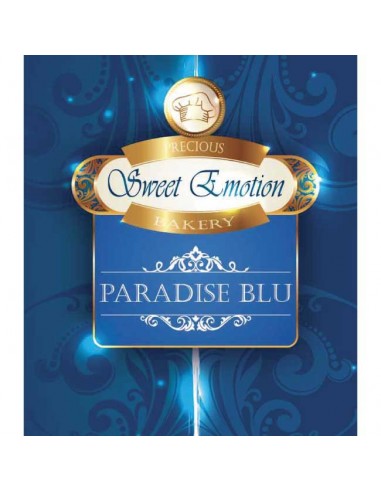Paradise Blu di Sweet Emotion Precious Bakery - Liquido Mix e
