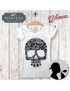 Flowers Skull Must 500 Women's T-Shirt