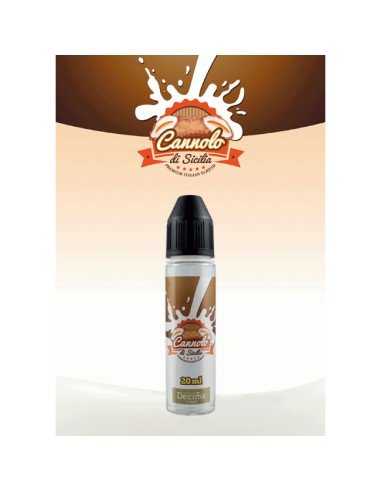 Cannoli Di Sicily - Decima Unmixed Liquid Aroma 20ml