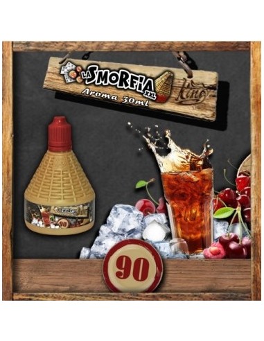La Smorfia XXL N. 90 Aroma King Liquid da 30ml Liquido Scomposto