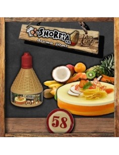 La Smorfia XXL N. 58 Aroma King Liquid da 30ml Liquido Scomposto