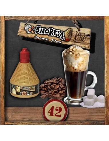 La Smorfia XXL N. 42 Aroma King Liquid da 30ml Liquido Scomposto