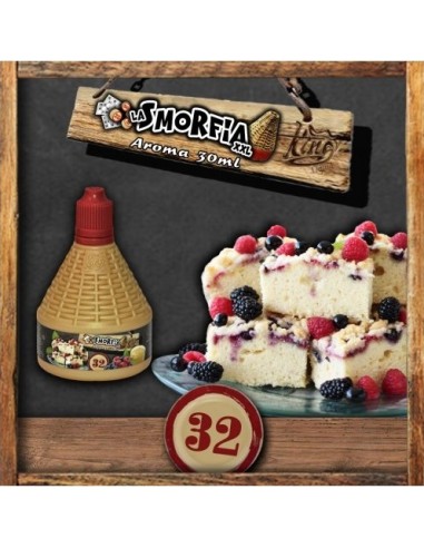 La Smorfia XXL N. 32 Aroma King Liquid da 30ml Liquido Scomposto