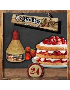 La Smorfia XXL N. 24 Aroma King Liquid da 30ml Liquido Scomposto