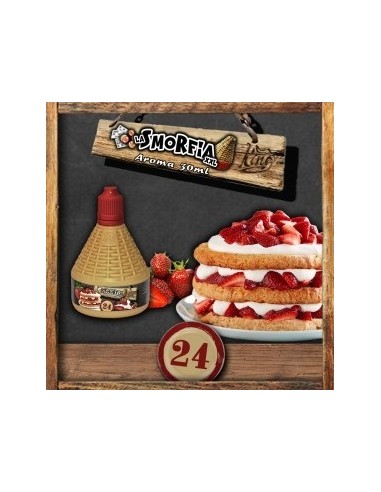 La Smorfia XXL N. 24 Aroma King Liquid da 30ml Liquido Scomposto
