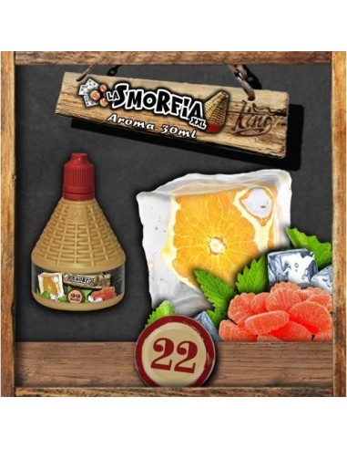 La Smorfia XXL N. 22 Aroma King Liquid da 30ml Liquido Scomposto
