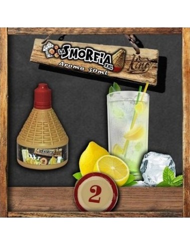La Smorfia XXL N. 2 Aroma King Liquid da 30ml Liquido Scomposto