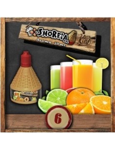 La Smorfia XXL N.6 Aroma King Liquid da 30ml Liquido Scomposto