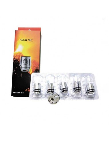 V8 baby M2 Head Coil Smok Replacement Coils - 5 Pieces
