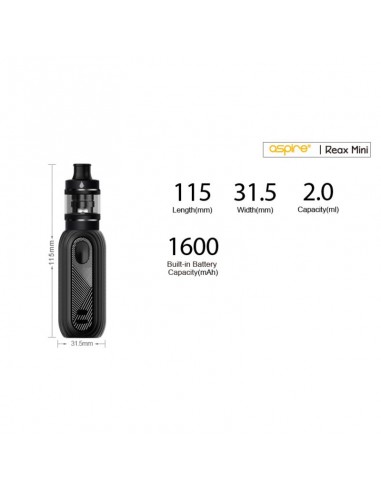 Reax Mini Aspire Kit con Tigon