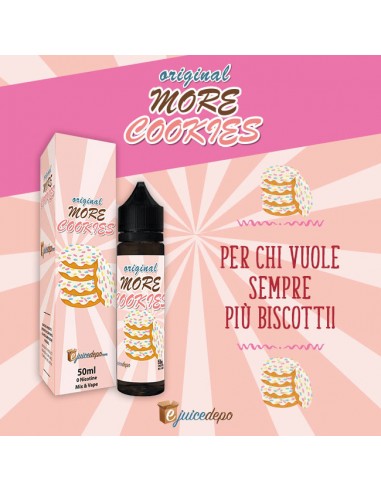 More Cookies Aroma Scomposto Ejuice Depo 50 ml