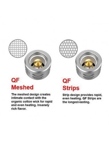 QF Resistenze Head Coil GT Vaporesso - 3 pezzi