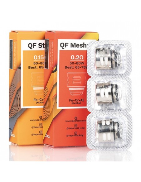 QF Resistenze Head Coil GT Vaporesso - 3 pezzi