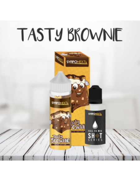 Tasty Brownie di Svaponext Aroma da 20 ml Liquido Scomposto