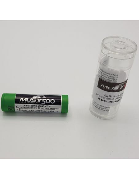 Sony VTC4 18650 2100 mAh 30A Certificata Must500