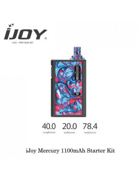 Mercury Kit AIO iJoy for MTL Vaping with Built-in Battery.