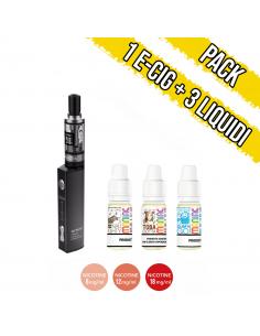 Pack to Start with Justfog Q16 Kit and 3 Ready-to-use Liquids Maniac