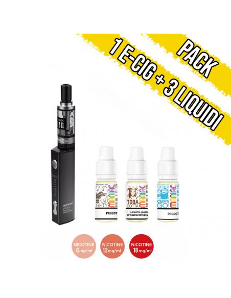 Pack per Iniziare con Kit Justfog Q16 e 3 liquidi pronti Maniac