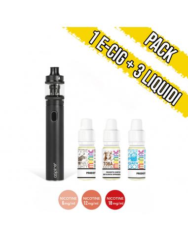 Pack per Iniziare con Kit Aspire Tigon e 3 liquidi pronti Maniac