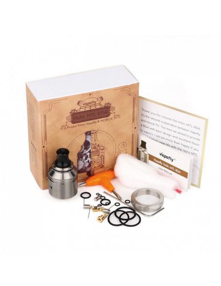 Holic MTL Atomizzatore RDA di Vapefly con flusso d'aria