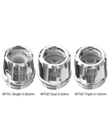 Wismec WT Resistance Head Coil 0.2 and 0.35 ohm - 5 Pieces