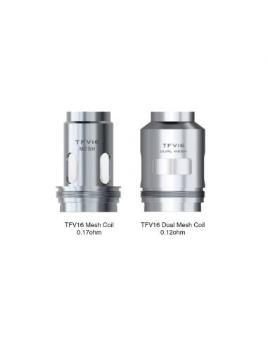 Smok TFV16 Resistenze Head Coil da 0.12 e 0.17ohm - 3 Pezzi