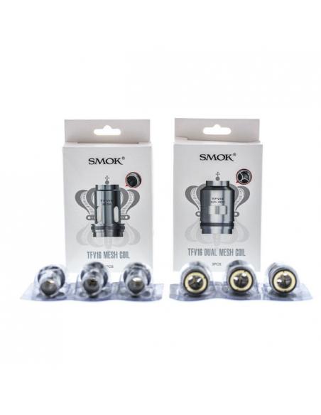 Smok TFV16 Resistenze Head Coil da 0.12 e 0.17ohm - 3 Pezzi
