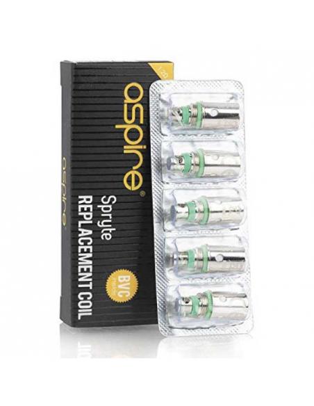 Resistenze Aspire BVC Head Coil per kit Pod Spryte da 1.2 ohm -