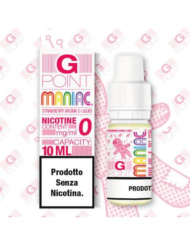 G Point Maniac Liquido Pronto 10ml Fragole Rosse