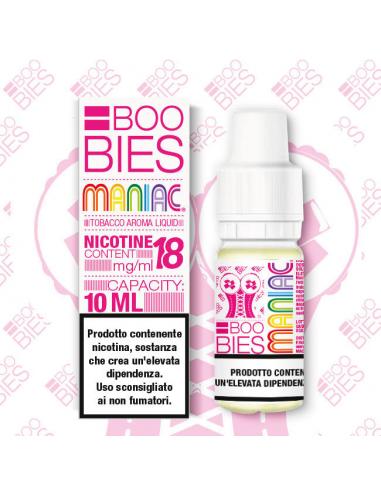 Boo Bies Maniac Ready Liquid 10ml Tobacco