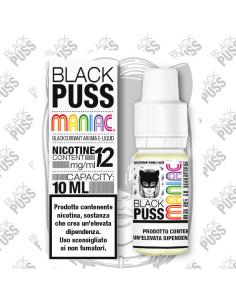 Black Puss Maniac Liquido Pronto 10ml Blackcurrant