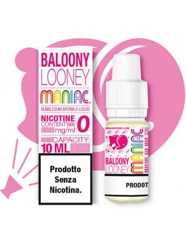 Baloony Looney Maniac Liquido Pronto 10ml Gomma alla Fragola
