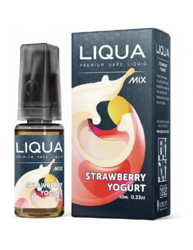 Strawberry Yogurt Liqua Ready-to-use Liquid 10ml Strawberry and Yogurt