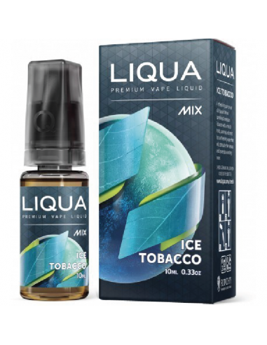 Ice Tobacco Liqua Liquido Pronto 10ml Tabacco Frutta Caramello