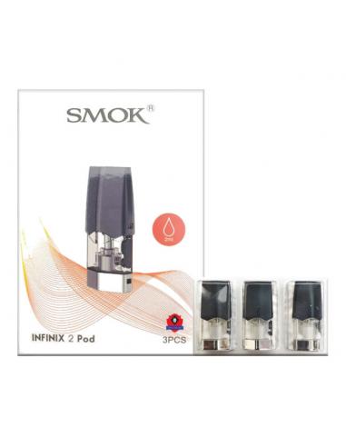 Pod Smok Infinix 2 Cartuccia di Ricambio da 2ml - 3 Pezzi
