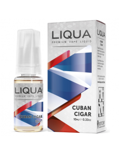 Cuban Cigar Liqua Liquido Pronto 10ml Aroma Tabaccoso