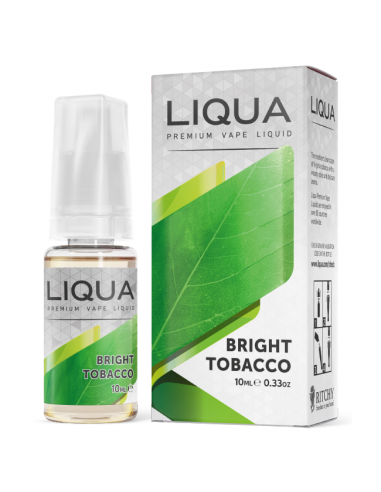 Bright Tobacco Liqua Liquido Pronto 10ml Aroma Tabaccoso