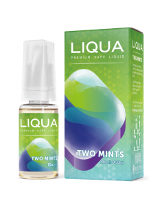 Two Mints Liqua Liquido Pronto 10ml Aroma Menta