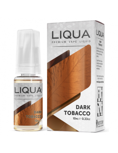 Dark Tobacco Liqua Liquido Pronto 10ml Aroma Tabacco e Nocciola