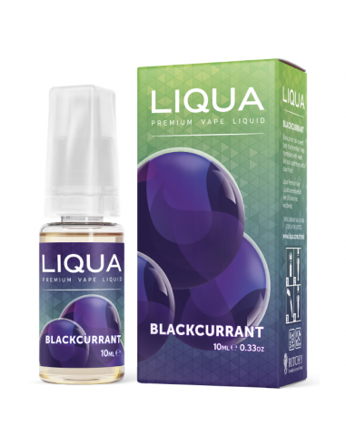 Blackcurrant Liqua Liquido Pronto 10ml Aroma Ribes Nero