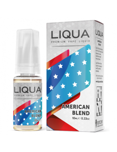 American Blend Liqua Liquido Pronto 10ml Aroma Tabacco Virginia