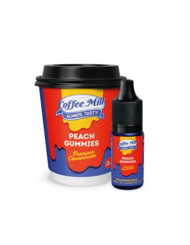Peach Gummies Coffee Mill Liquido 10 ml Aroma Caramelle Pesca