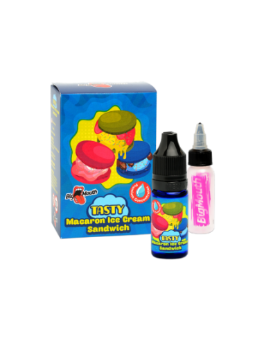 Macaron Ice Sandwich Tasty Aroma Concentrato Bigmouth 10 ml

Translation: Macaron Ice Sandwich Tasty Concentrated Aroma Bigmouth