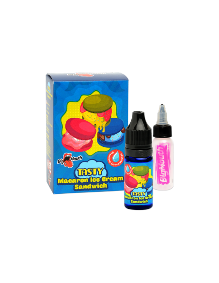 Macaron Ice Sandwich Tasty Aroma Concentrato Bigmouth 10 ml

Translation: Macaron Ice Sandwich Tasty Concentrated Aroma Bigmouth