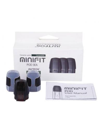Minifit Pod Ceramic Justfog Cartuccia di Ricambio Head Coil da