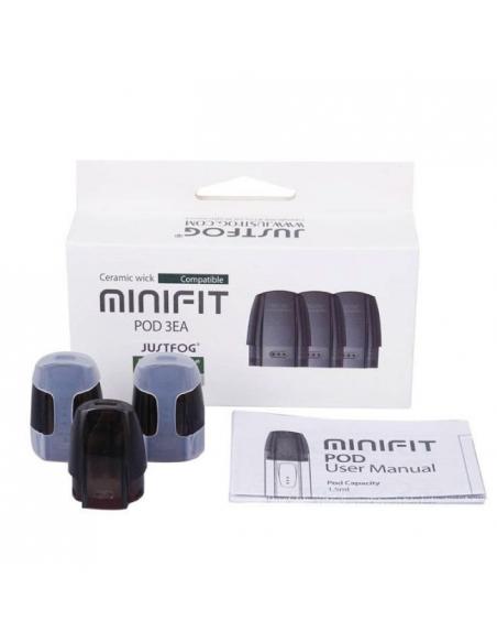 Minifit Pod Ceramic Justfog Cartuccia di Ricambio Head Coil da