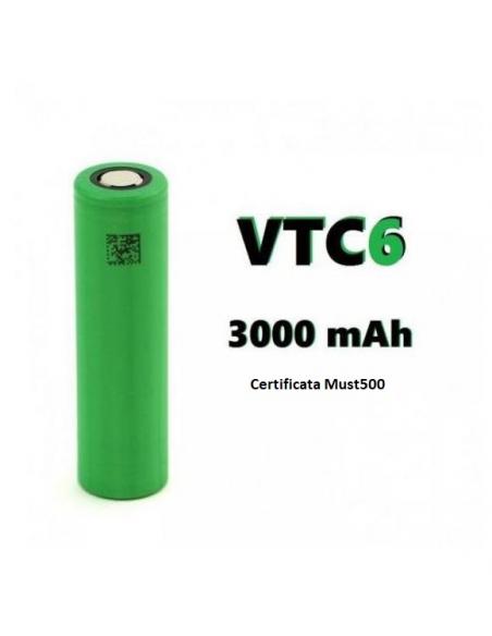 ACCU 18650 - VTC 6 - 3000 MAH - 30 A - SONY