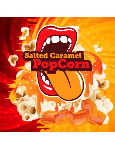 Salted Caramel PopCorn Aroma Concentrato Bigmouth da 10 ml