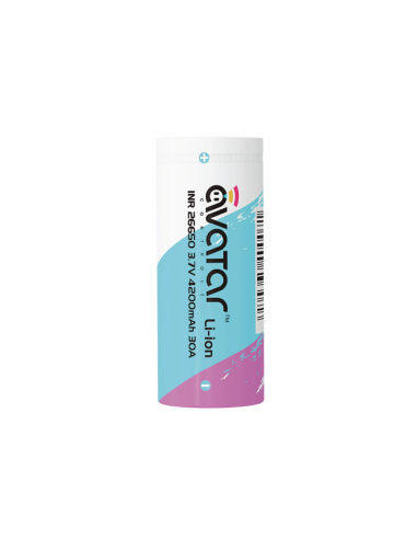 Rechargeable Lithium INR 26650 Avatar batteries