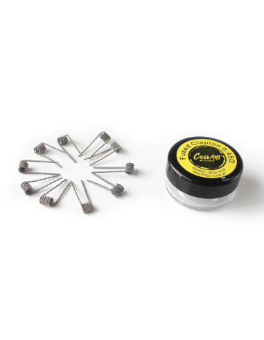 CoilART Coil Fused Clapton Pronte - 10 Pieces